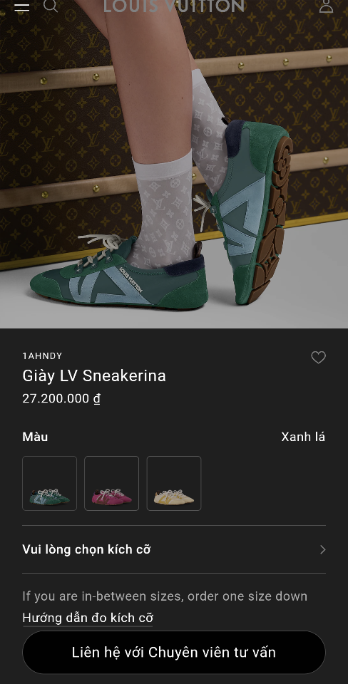 Louis Vuitton 1AHNDY
Giày LV Sneakerina (N1)-duoc-ban-tai-Hvip Shoes and Clothes