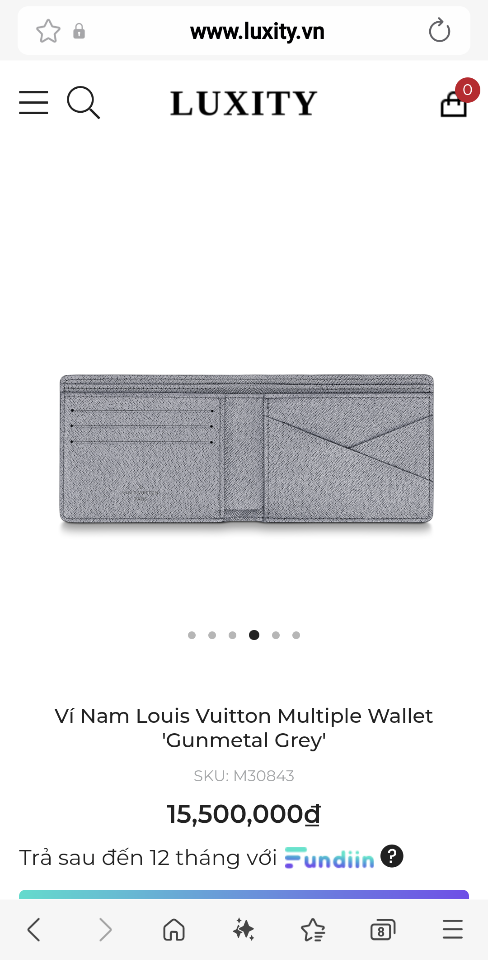 Louis Vuitton M30843 Portefeuille Multiple Bifold Wallet-duoc-ban-tai-Hvip Bags and Accessories