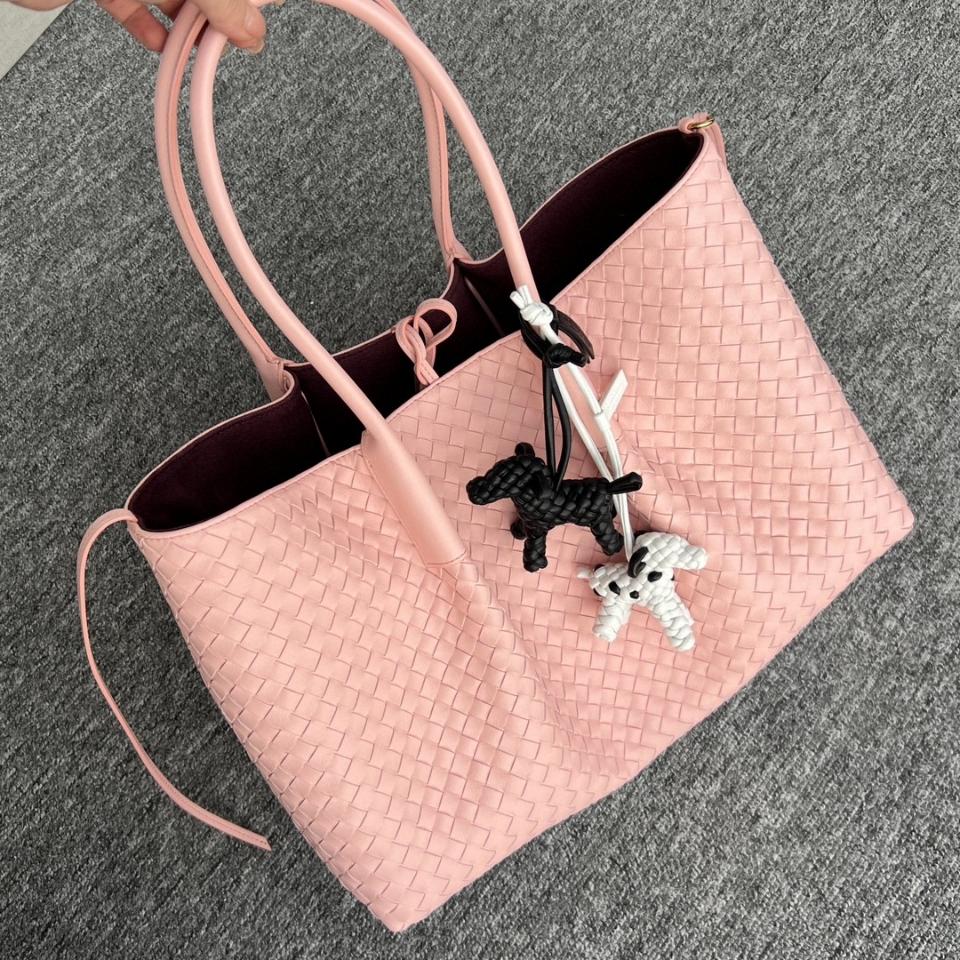 Bottega Veneta Large Pinacoteca pink 817166 23*43*14.5cm-duoc-ban-tai-Hvip Bags and Accessories
