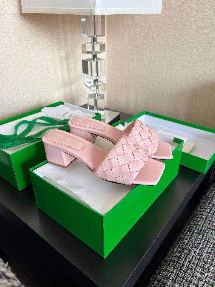 Bottega Veneta Parco Mule pink-duoc-ban-tai-Hvip Shoes and Clothes
