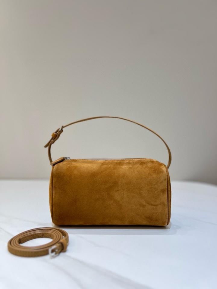 The Row 90's Bag in Nubuck beige 19.5x10x8cm-duoc-ban-tai-Hvip Bags and Accessories