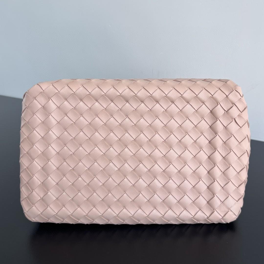 Bottega Veneta Large Parachute light pink 796571 30X26X20cm-duoc-ban-tai-Hvip Bags and Accessories