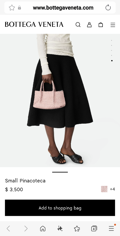 Bottega Veneta  Small Pinacoteca Rose/barolo  819004 15*24*12cm-duoc-ban-tai-Hvip Bags and Accessories