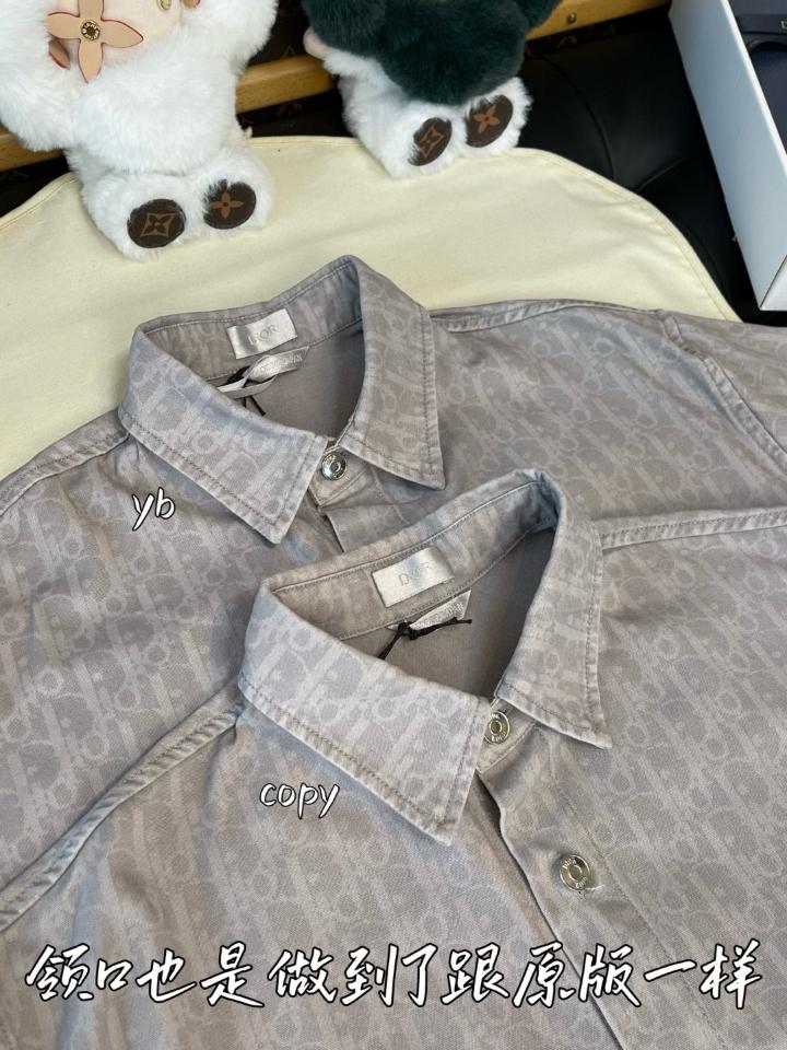 Dior Dior Oblique Short-Sleeved Overshirt
Gray Cotton Denim 243D589A3001_C880-duoc-ban-tai-Hvip Shoes and Clothes