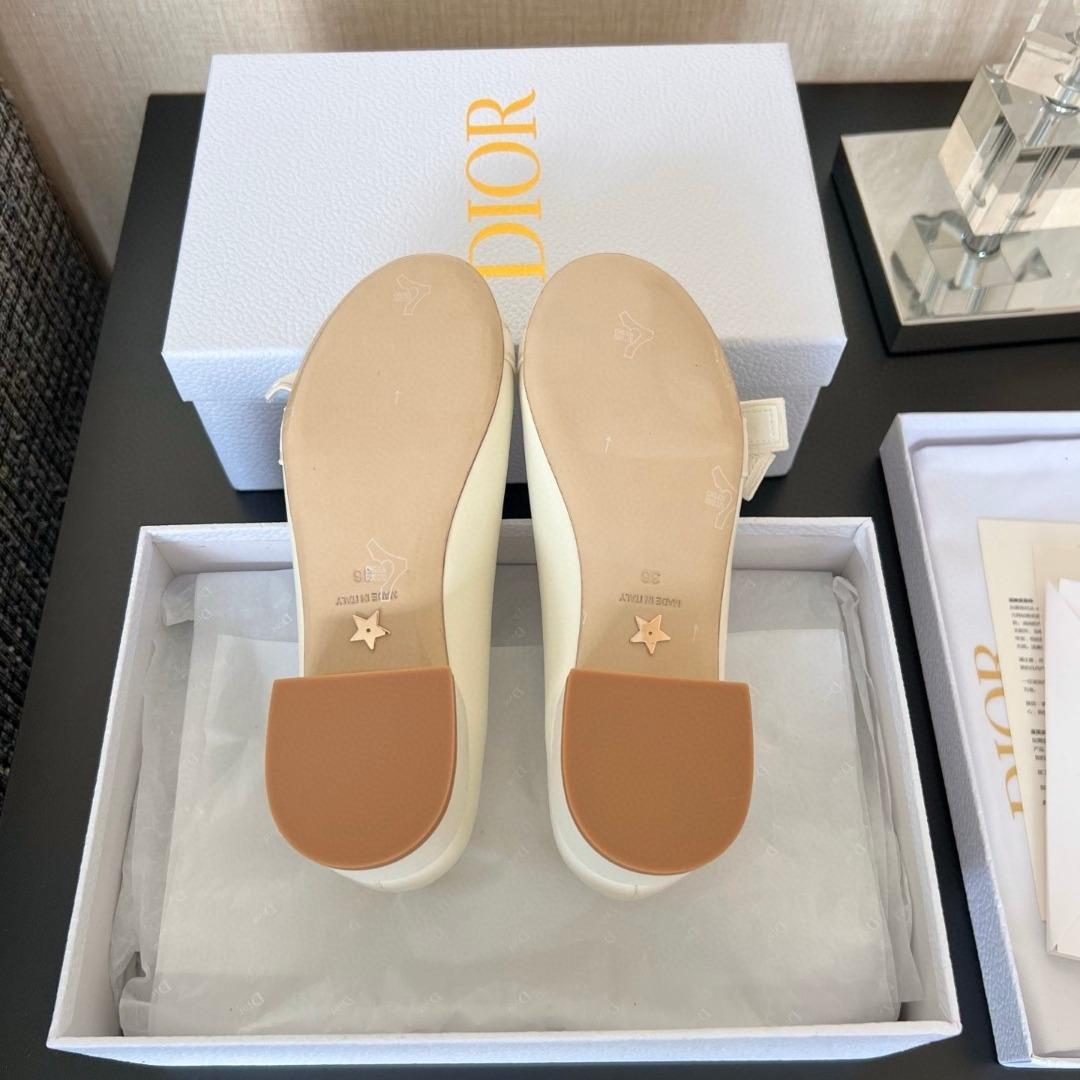 Dior J'Adior Ballet Pump in leather -duoc-ban-tai-Hvip Shoes and Clothes