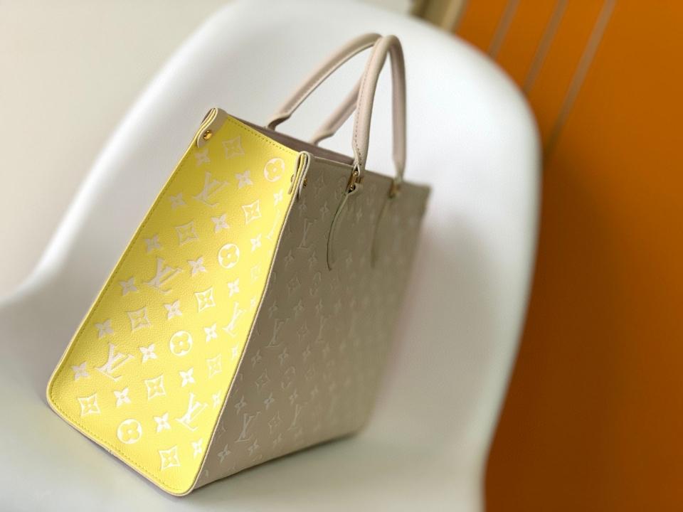 Louis Vuitton M46128 on the go MM 35 x 27 x 14cm-duoc-ban-tai-Hvip Bags and Accessories