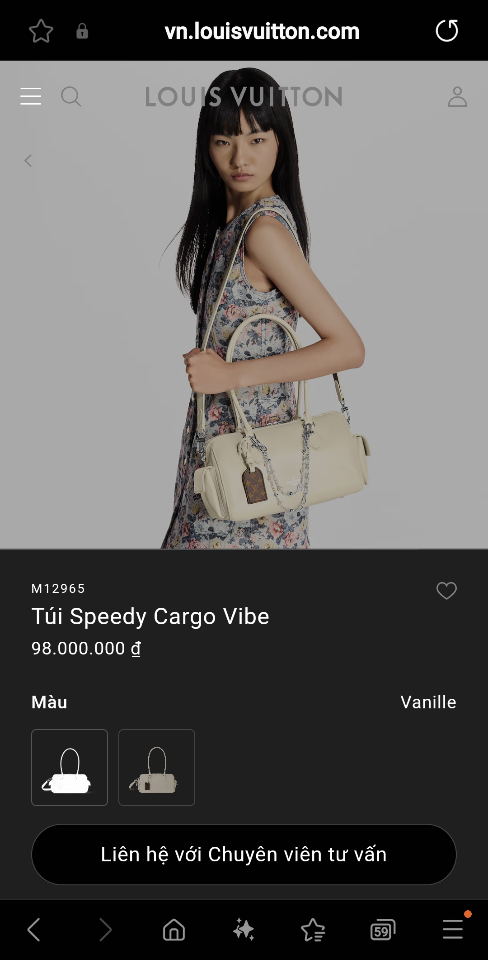 Louis Vuitton M12965
Túi Speedy Cargo Vibe 17 x 12 x 28cm-duoc-ban-tai-Hvip Bags and Accessories
