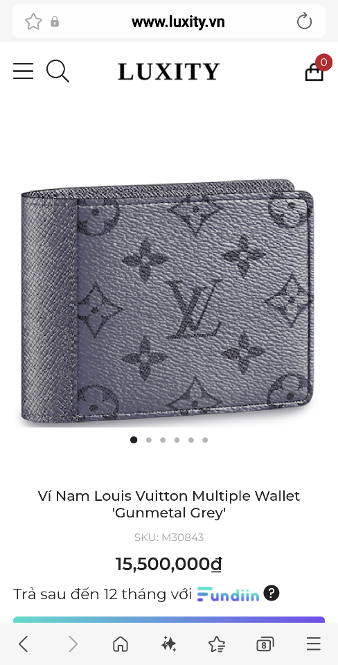 Louis Vuitton M30843 Portefeuille Multiple Bifold Wallet-duoc-ban-tai-Hvip Bags and Accessories