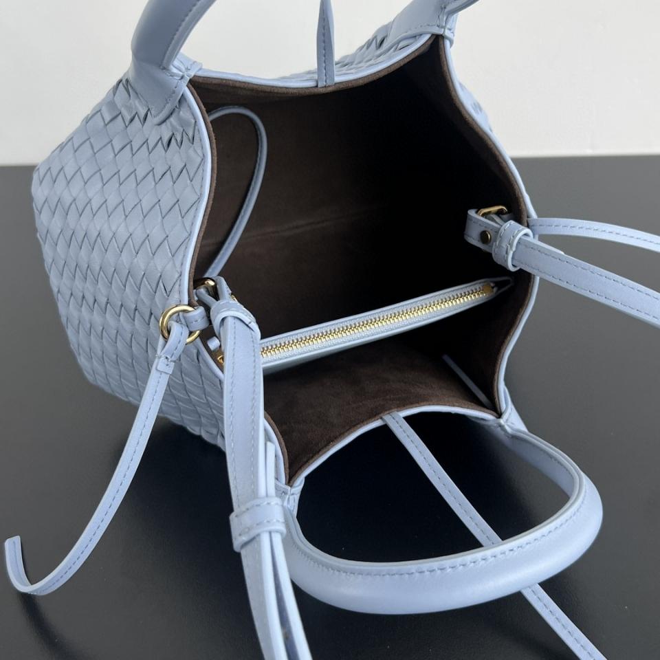 Bottega Veneta  Small Pinacoteca Lunar/fondant  819004 15*24*12cm-duoc-ban-tai-Hvip Bags and Accessories