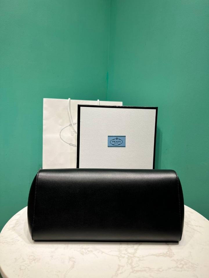 Prada leather shoulder bag black 2VD068 30x27.5x15cm-duoc-ban-tai-Hvip Bags and Accessories