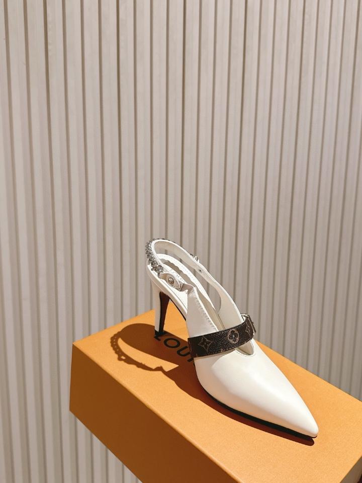 Louis Vuitton 1AHL38
LV Vibe Slingback Pump 85mm white (1) -duoc-ban-tai-Hvip Shoes and Clothes