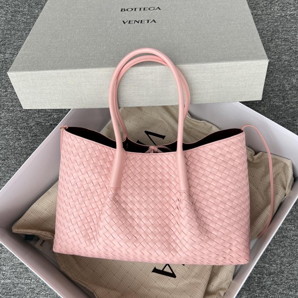 Bottega Veneta Large Pinacoteca pink 817166 23*43*14.5cm-duoc-ban-tai-Hvip Bags and Accessories