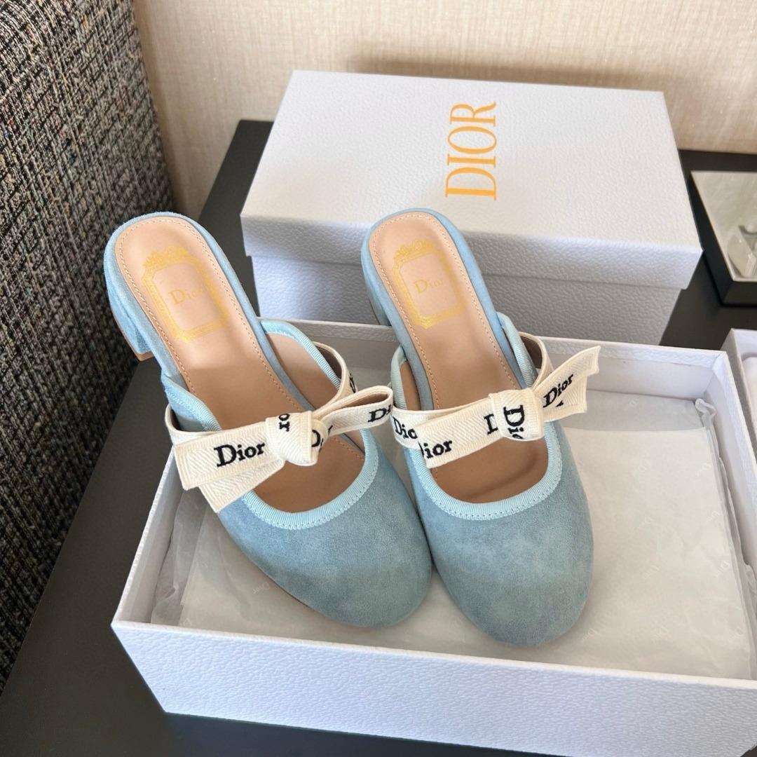 Dior J'Adior Heeled Slide leather-duoc-ban-tai-Hvip Shoes and Clothes