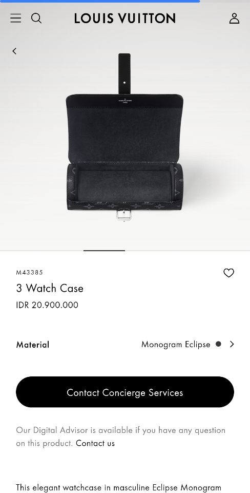Louis Vuitton M43385
3 Watch Case 20x8x8cm-duoc-ban-tai-Hvip Bags and Accessories