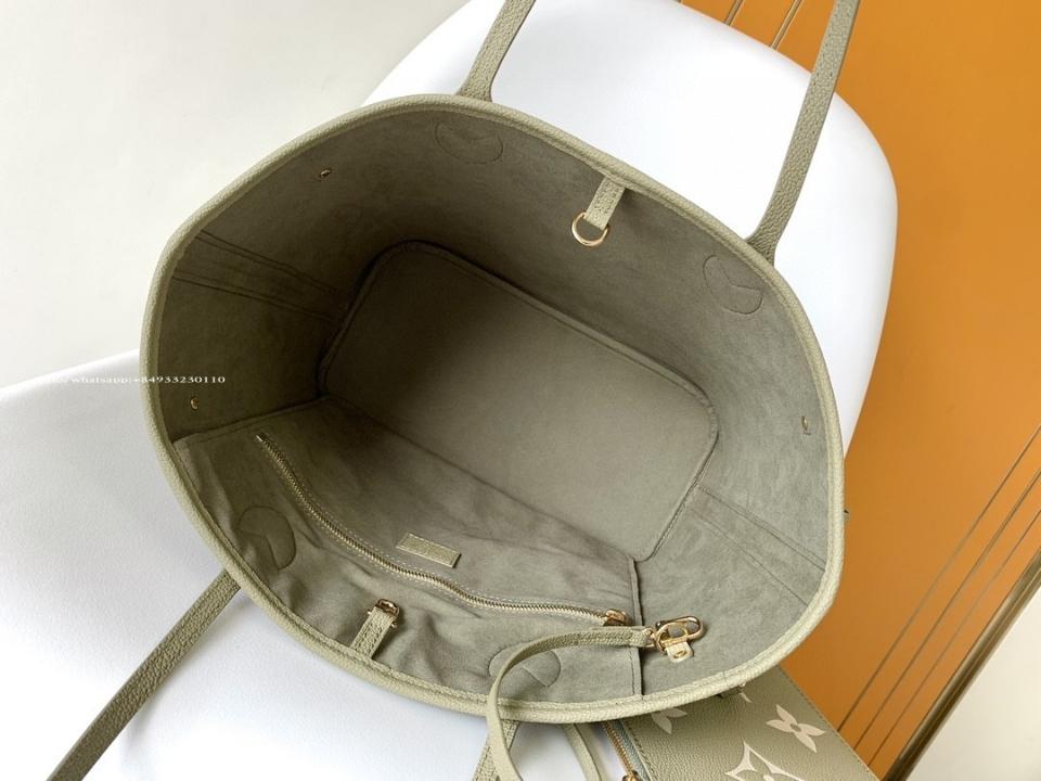 Louis Vuitton M46649 Neverfull MM Tote Monogram Empreinte 31 x 28 x 14cm-duoc-ban-tai-Hvip Bags and Accessories