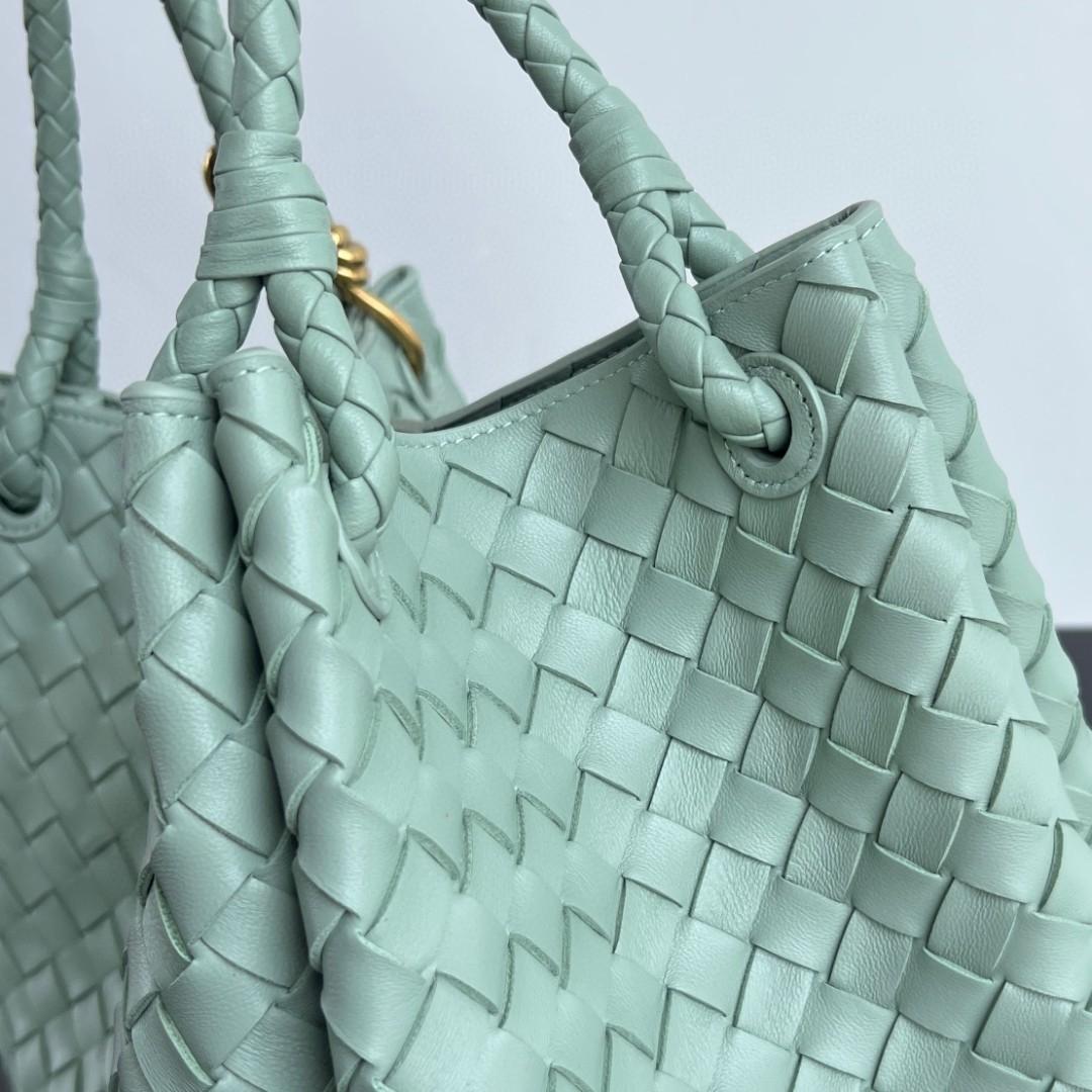 Bottega Veneta Large Parachute emerald green 796571 30X26X20cm-duoc-ban-tai-Hvip Bags and Accessories