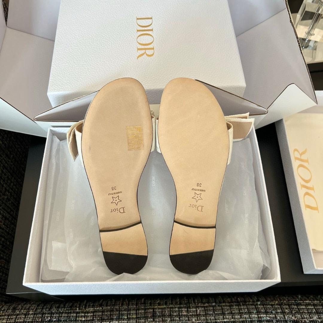 Dior J'Adior Slide Embroidered Cotton-duoc-ban-tai-Hvip Shoes and Clothes