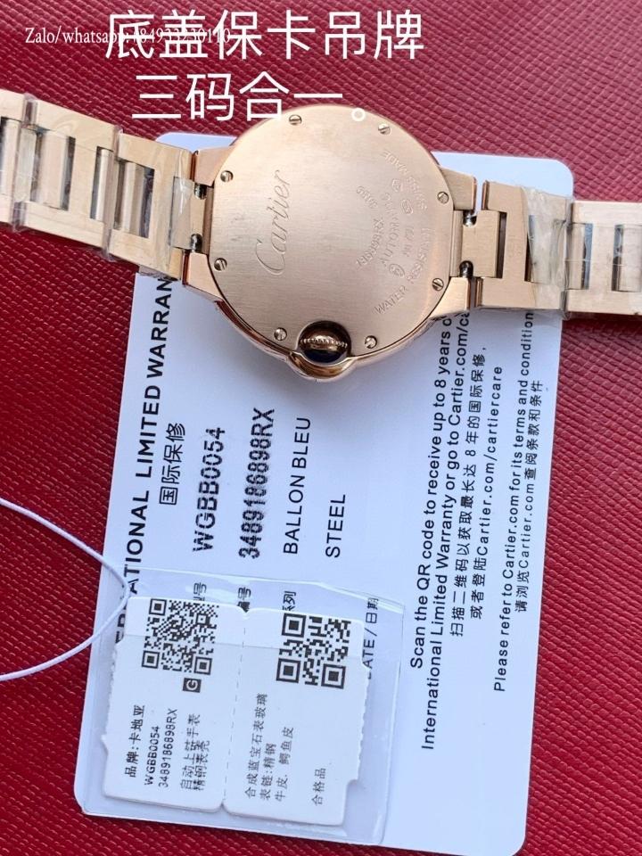 Cartier Ballon Bleu de Cartier watch 33mm WGBB0054-duoc-ban-tai-Hvip Bags and Accessories