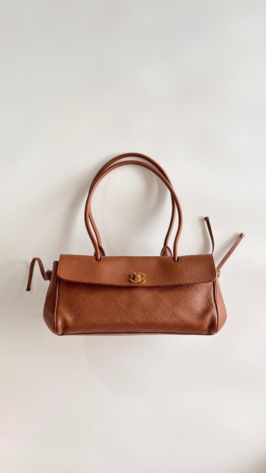 Chanel Small Shopping Bag   Grained Calfskin & Gold-Tone Metal brown 15x30.5x11.5cm AS6288-duoc-ban-tai-Hvip Bags and Accessories
