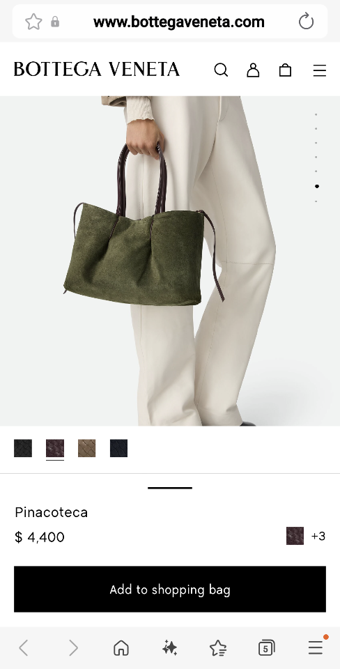 Bottega Veneta Pinacoteca Dark barolo/pickle 854371 34*20*14cm-duoc-ban-tai-Hvip Bags and Accessories