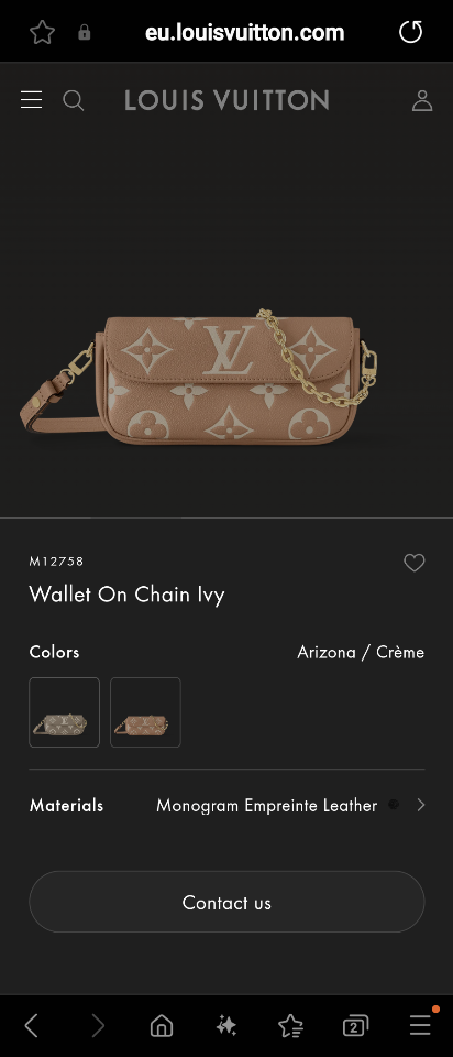 Louis Vuitton M12758
Túi Wallet On Chain Ivy 23.5 x 12.0 x 4.3cm (1)-duoc-ban-tai-Hvip Bags and Accessories
