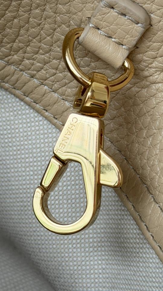 Chanel Small Shopping Bag   Grained Calfskin & Gold-Tone Metal lime 15x30.5x11.5cm AS6288-duoc-ban-tai-Hvip Bags and Accessories