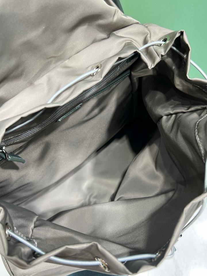 Prada Re-Nylon backpack grey 2VZ108 30x38x17cm-duoc-ban-tai-Hvip Bags and Accessories