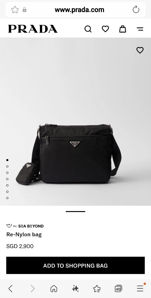 Prada Re-Nylon bag 1BC421 31x23x9cm-duoc-ban-tai-Hvip Bags and Accessories