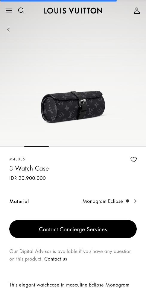 Louis Vuitton M43385
3 Watch Case 20x8x8cm-duoc-ban-tai-Hvip Bags and Accessories