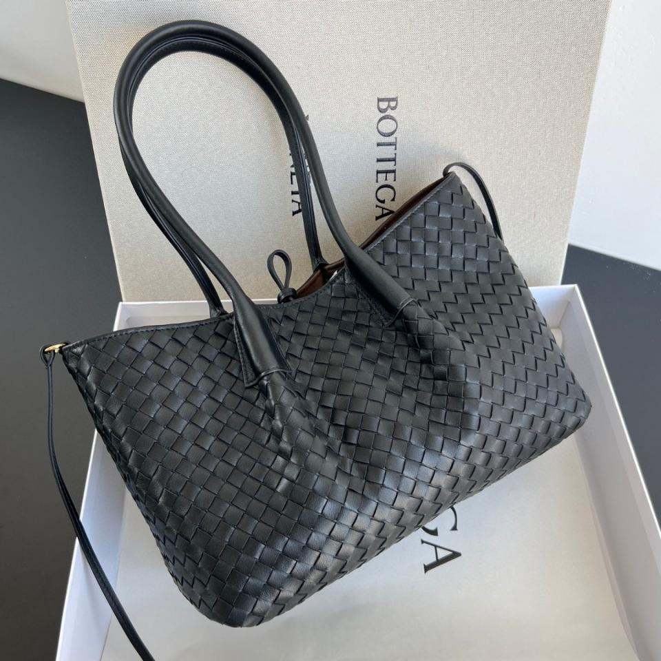 Bottega Veneta Pinacoteca black/fondant 854371 34*20*14cm-duoc-ban-tai-Hvip Bags and Accessories