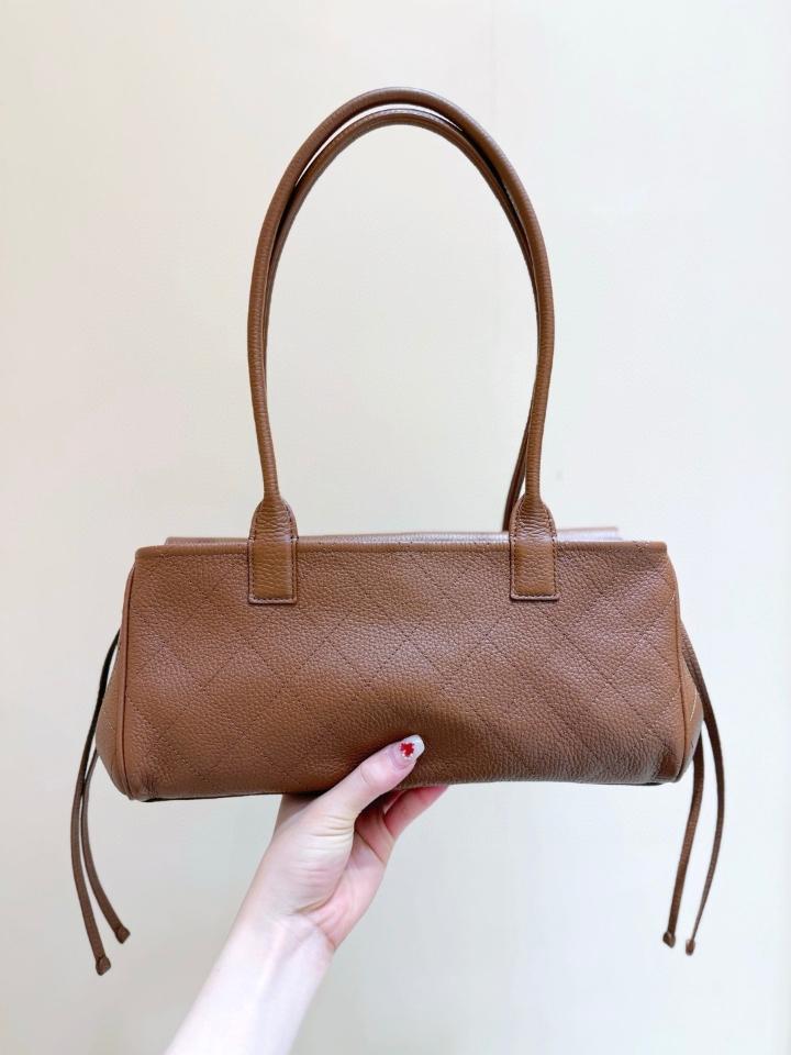 Chanel Small Shopping Bag   Grained Calfskin & Gold-Tone Metal brown 15*30.5*11.5cm AS6288-duoc-ban-tai-Hvip Bags and Accessories