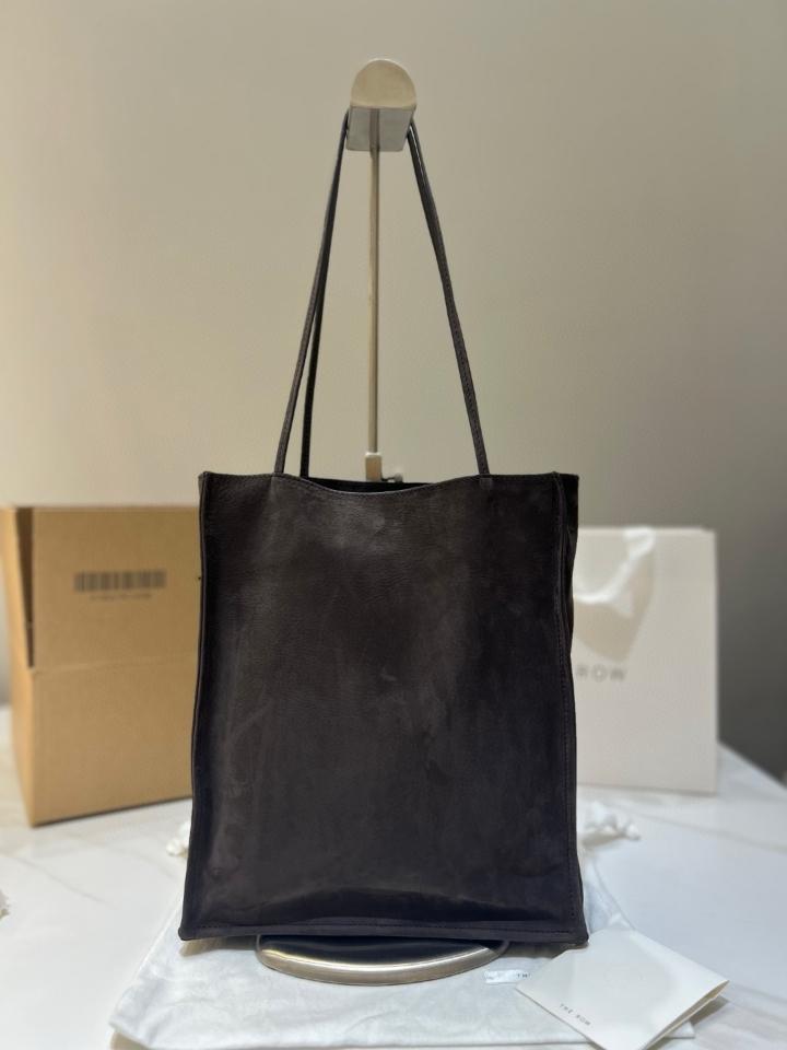 The Row Medium To Go Tote shoulder Bag in Nubuck Mustard 25✖️9.5✖️29cm Sao chép-duoc-ban-tai-Hvip Bags and Accessories
