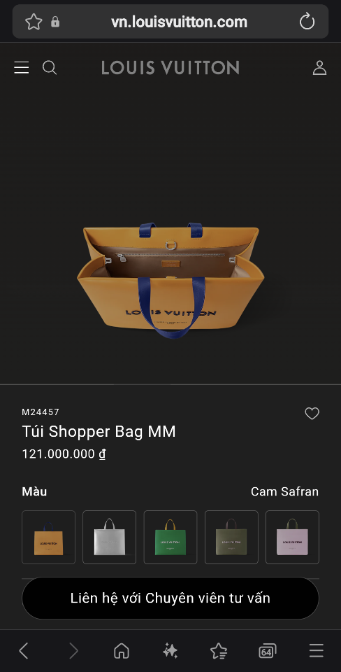 Louis Vuitton M24457
Túi Shopper Bag MM 40.0 x 32.0 x 16.0cm-duoc-ban-tai-Hvip Bags and Accessories
