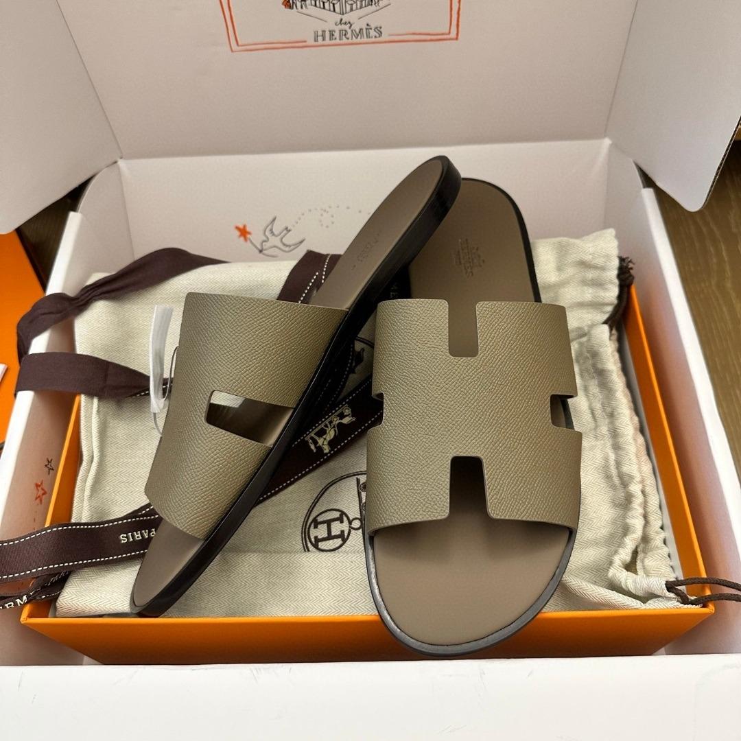 Hermès Izmir sandal Etoupe H221824Z (1)-duoc-ban-tai-Hvip Shoes and Clothes