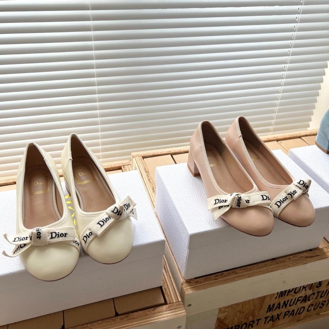 Dior J'Adior Ballet Pump in leather -duoc-ban-tai-Hvip Shoes and Clothes