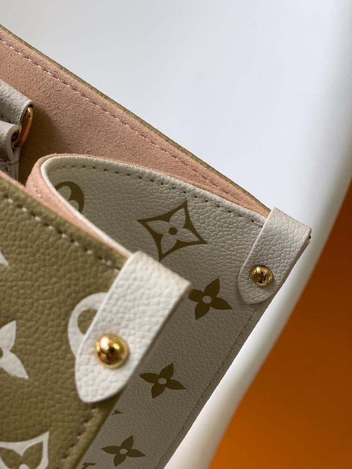 Louis Vuitton M46060 on the go MM 35 x 27 x 14cm-duoc-ban-tai-Hvip Bags and Accessories