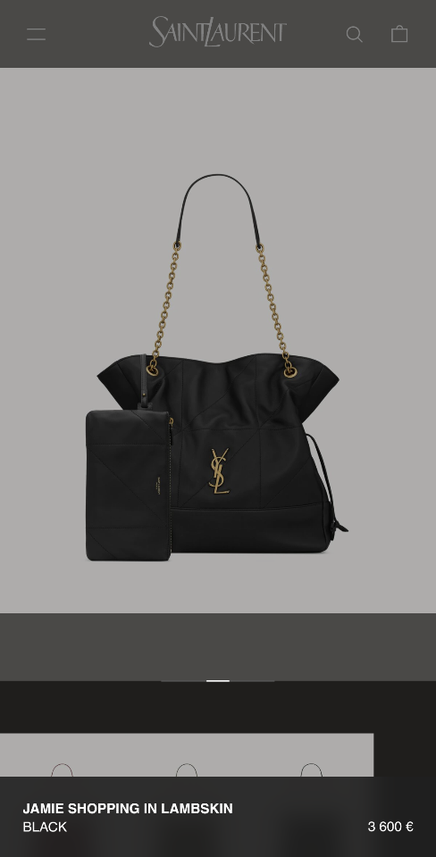 Saint Laurent JAMIE SHOPPING Medium in lambskin
BLACK 809824 35x35×10cm (1)-duoc-ban-tai-Hvip Bags and Accessories
