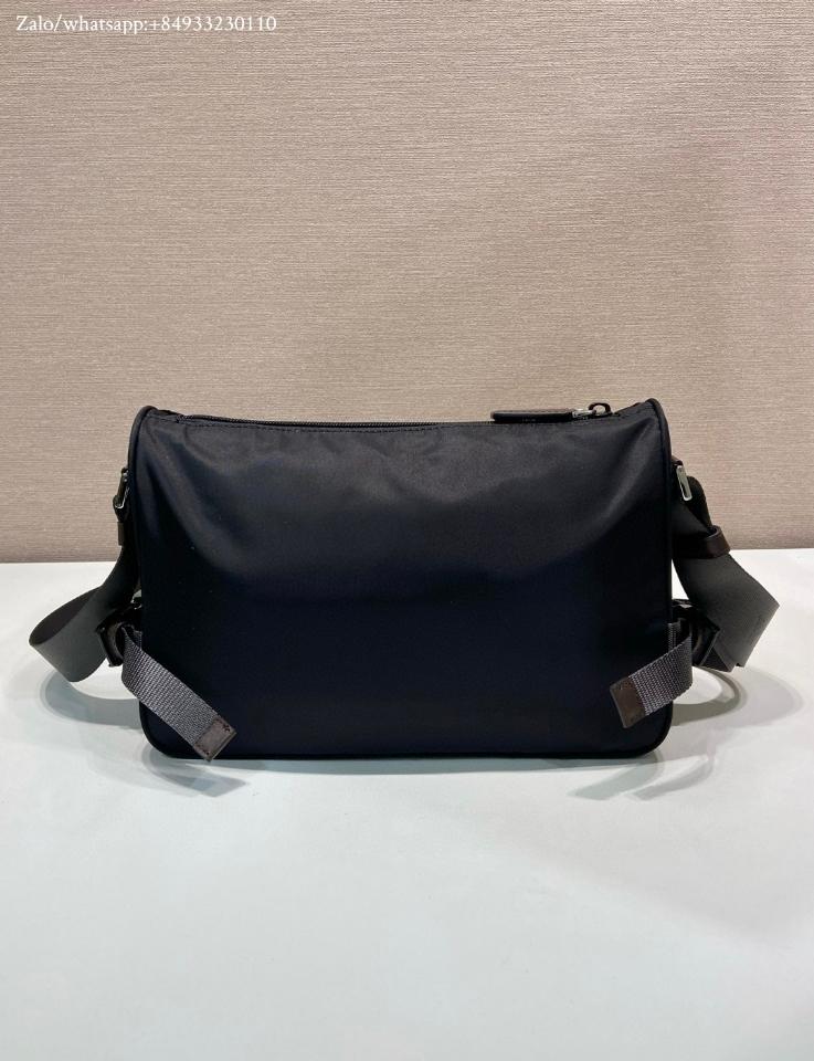 Prada Speedrock Re-Nylon and leather shoulder bag black 2VH192 28x17.5x10cm-duoc-ban-tai-Hvip Bags and Accessories