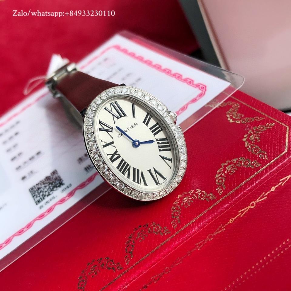 Cartier BAIGNOIRE WATCH, SMALL MODEL - WB520008 Real diamonds -duoc-ban-tai-Hvip Bags and Accessories