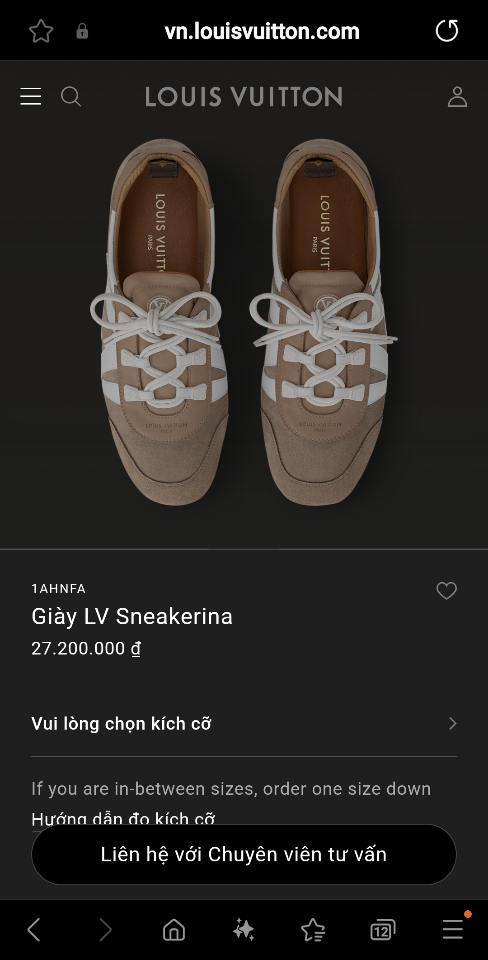 Louis Vuitton 1AHNFA
Giày LV Sneakerina (n1)-duoc-ban-tai-Hvip Shoes and Clothes