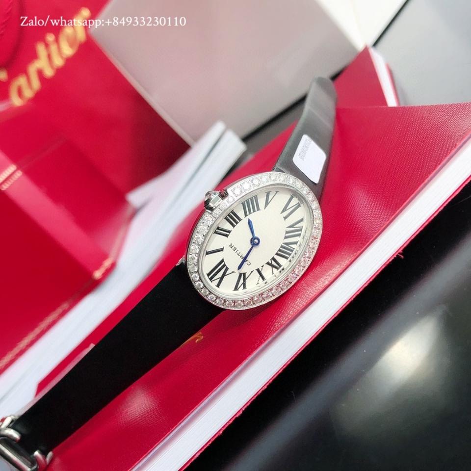 Cartier BAIGNOIRE WATCH, SMALL MODEL - WB520008 Real diamonds -duoc-ban-tai-Hvip Bags and Accessories