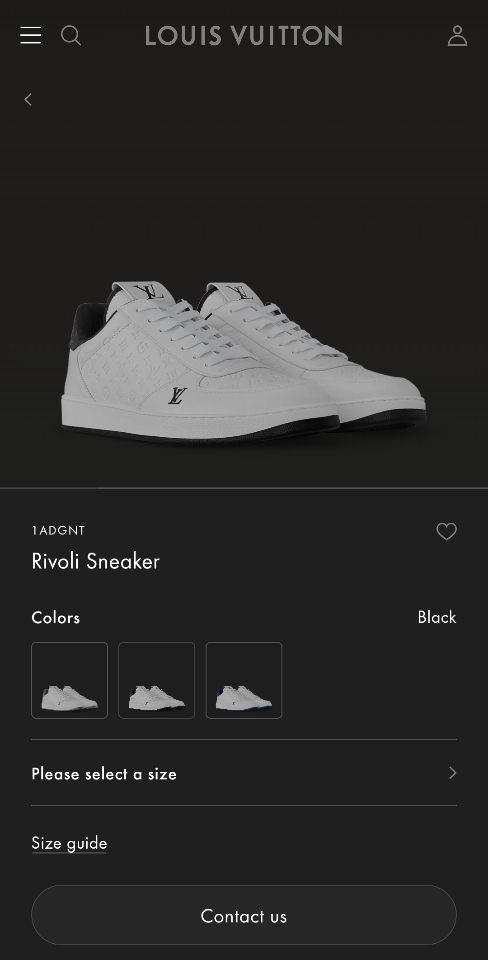 Louis Vuitton 1ADGNT
Rivoli Sneaker (n1)-duoc-ban-tai-Hvip Shoes and Clothes