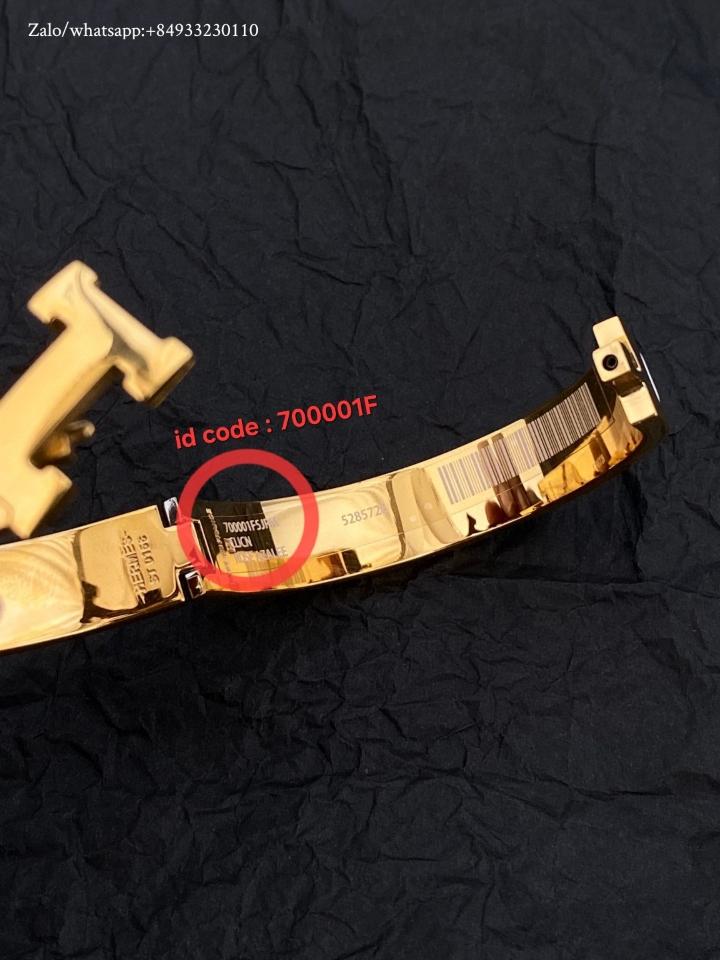 HERMÈS Clic H bracelet H700001F blanc GHW -duoc-ban-tai-Hvip Bags and Accessories