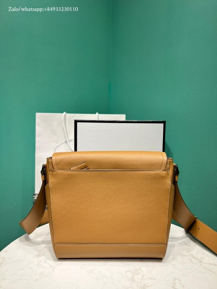 Prada Medium leather shoulder bag beige 2VD069 22x22x12cm-duoc-ban-tai-Hvip Bags and Accessories