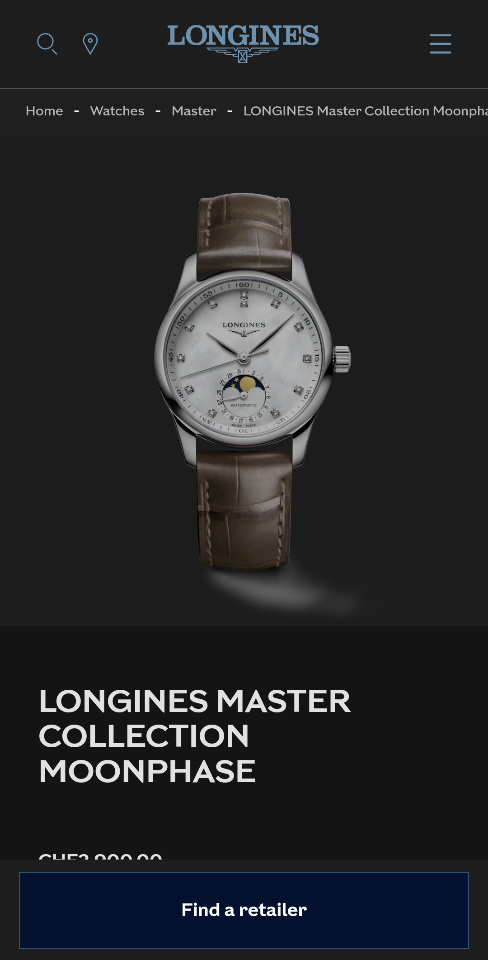 LONGINES MASTER COLLECTION MOONPHASE, L2.409.4.87.4-duoc-ban-tai-Hvip Bags and Accessories