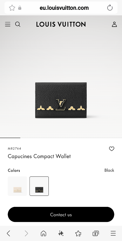 Louis Vuitton M82764
Capucines Compact Wallet-duoc-ban-tai-Hvip Bags and Accessories