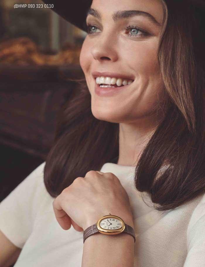 Cartier BAIGNOIRE WATCH Small model, quartz movement, yellow gold WGBA0007 -duoc-ban-tai-Hvip Bags and Accessories