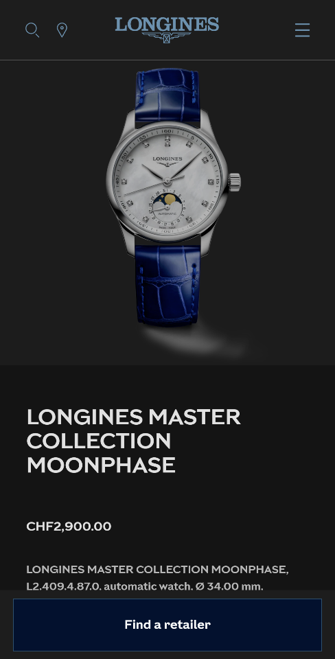 LONGINES MASTER COLLECTION MOONPHASE, L2.409.4.87.0-duoc-ban-tai-Hvip Bags and Accessories
