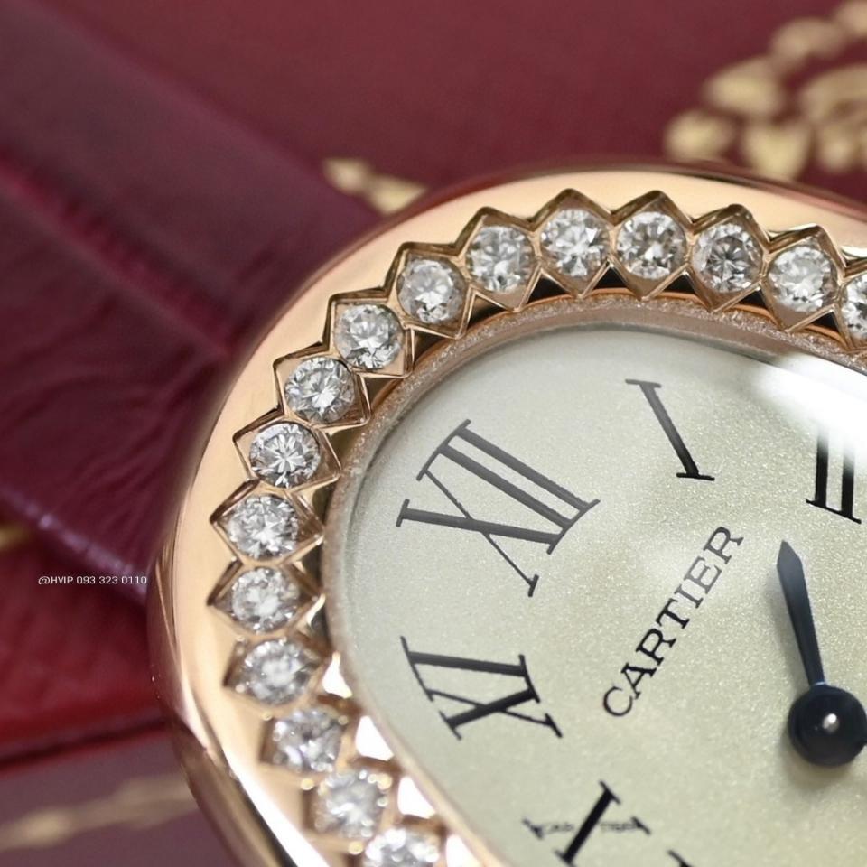 Cartier Baignoire watch
Small model, quartz movement, rose gold, diamonds, leather WJBA0054-duoc-ban-tai-Hvip Bags and Accessories