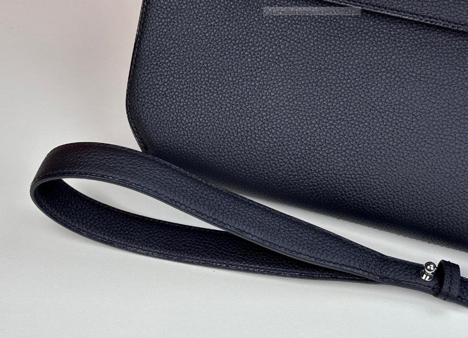 Kelly Kelly depeches 25 noir togo PHW -duoc-ban-tai-Hvip Bags and Accessories